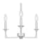 Quoizel Prescott Chandelier 3 Lights Brushed Nickel PRC5016BN - alternate 4